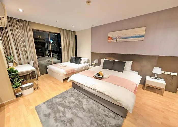 Appartamento Spacious And Renovated 1-bedroom 100m To Nana Bts - 55 Sqm *